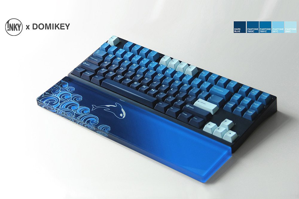 Domikey X iNKY Silent Sea Cherry Profile keycaps for mx stem keyboard poker 87 104 gh60 xd64 xd68 xd84 BM60 BM65 BM68 BM80 Domikey X iNKY Silent Sea Cherry Profile keycaps for mx stem keyboard poker 87 104 gh60 xd64 xd68 xd84 BM60 BM65 BM68 BM80
