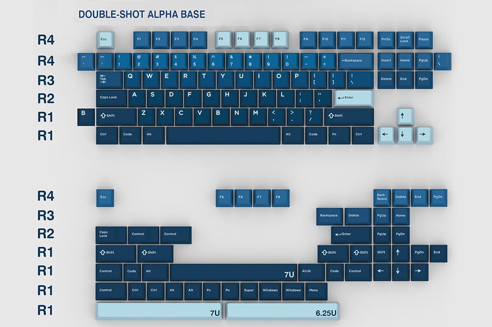 Domikey X iNKY Silent Sea Cherry Profile keycaps for mx stem keyboard poker 87 104 gh60 xd64 xd68 xd84 BM60 BM65 BM68 BM80 Domikey X iNKY Silent Sea Cherry Profile keycaps for mx stem keyboard poker 87 104 gh60 xd64 xd68 xd84 BM60 BM65 BM68 BM80