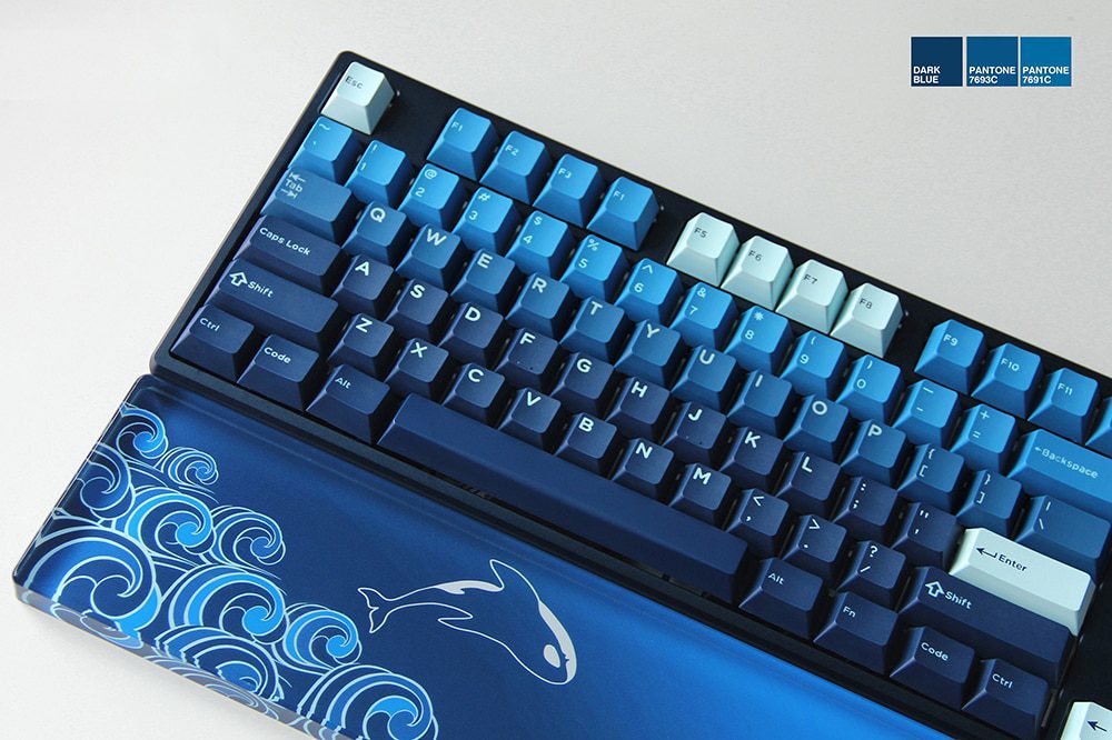 Domikey X iNKY Silent Sea Cherry Profile keycaps for mx stem keyboard poker 87 104 gh60 xd64 xd68 xd84 BM60 BM65 BM68 BM80 Domikey X iNKY Silent Sea Cherry Profile keycaps for mx stem keyboard poker 87 104 gh60 xd64 xd68 xd84 BM60 BM65 BM68 BM80