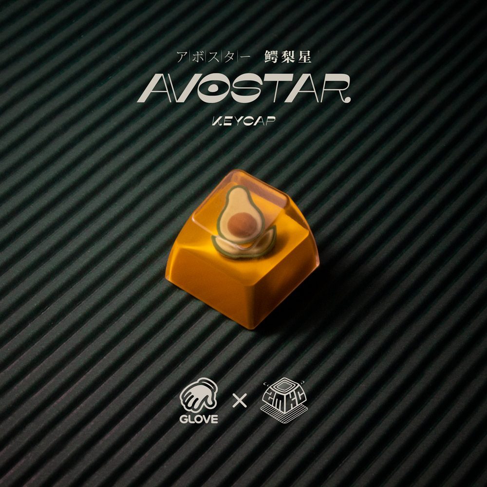 Glove X Domikey SA Avostar abs doubleshot Avocado keycap for mx stem keyboard poker 87 104 gh60 xd64 xd68 xd87 bm60 bm65 bm80 Glove X Domikey SA Avostar abs doubleshot Avocado keycap for mx stem keyboard poker 87 104 gh60 xd64 xd68 xd87 bm60 bm65 bm80