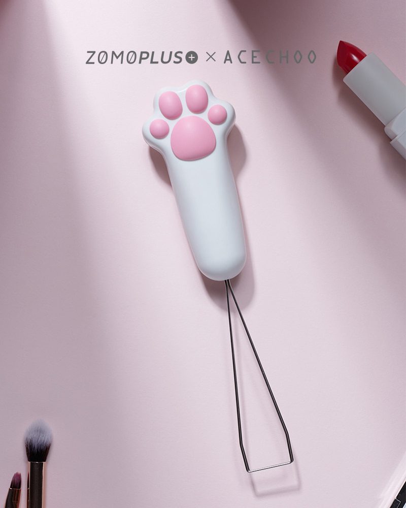 ZOMO Kawaii Cute Cat Paw Fairy Stick Golden Hoop Keycap Puller for Mechanical Keyboard Custom Keyboard Key Puller ZOMO Kawaii Cute Cat Paw Fairy Stick Golden Hoop Keycap Puller for Mechanical Keyboard Custom Keyboard Key Puller