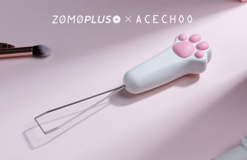 ZOMO Kawaii Cute Cat Paw Fairy Stick Golden Hoop Keycap Puller for Mechanical Keyboard Custom Keyboard Key Puller ZOMO Kawaii Cute Cat Paw Fairy Stick Golden Hoop Keycap Puller for Mechanical Keyboard Custom Keyboard Key Puller