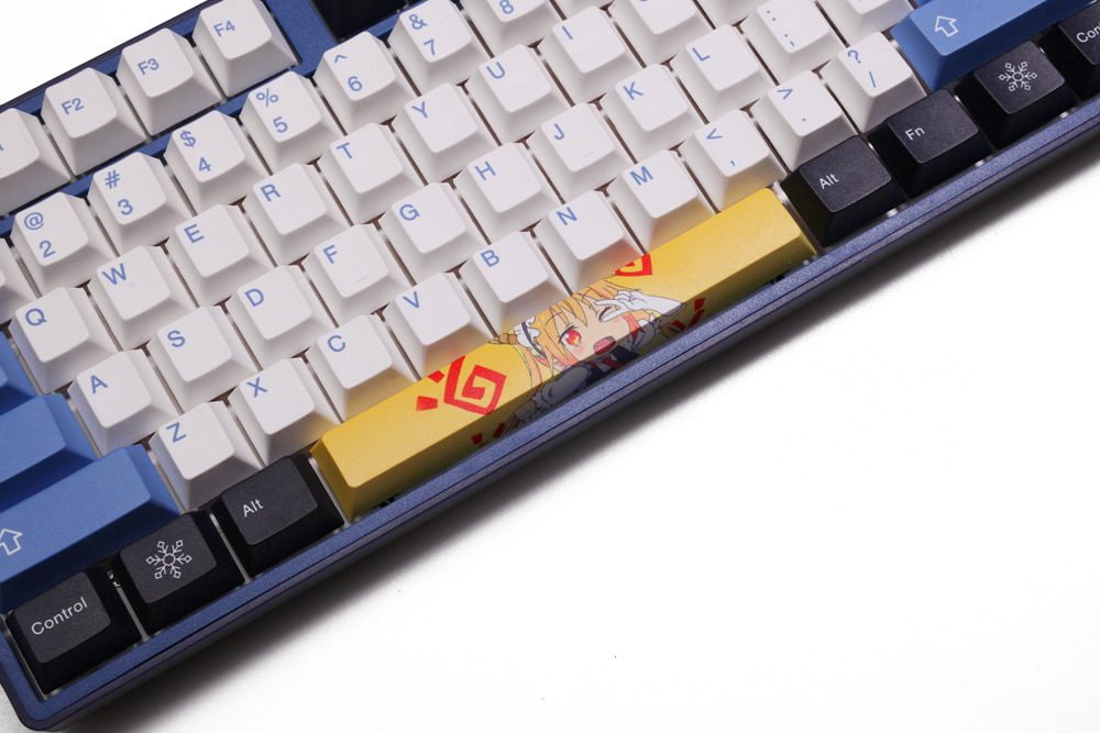 Allover dye subbed Keycap Novelty 6.25u spacebar pbt for custom keyboard Tohru KannaKamui Suzumiya Haruhi Izumi Sagiri Miyauchi Allover dye subbed Keycap Novelty 6.25u spacebar pbt for custom keyboard Tohru KannaKamui Suzumiya Haruhi Izumi Sagiri Miyauchi