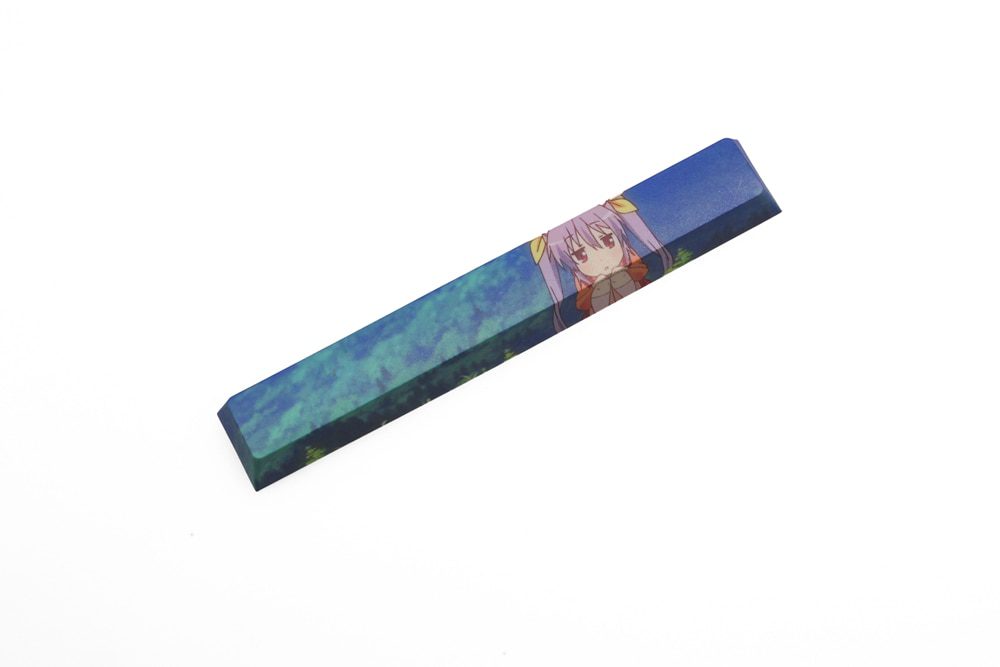 Allover dye subbed Keycap Novelty 6.25u spacebar pbt for custom keyboard Tohru KannaKamui Suzumiya Haruhi Izumi Sagiri Miyauchi Allover dye subbed Keycap Novelty 6.25u spacebar pbt for custom keyboard Tohru KannaKamui Suzumiya Haruhi Izumi Sagiri Miyauchi