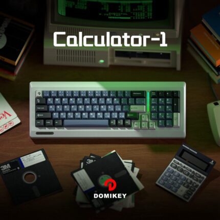 Domikey Calculator  Cherry Profile abs doubleshot keycap for mx keyboard poker 87 104 xd64 xd68 BM60 BM65 BM68 BM80