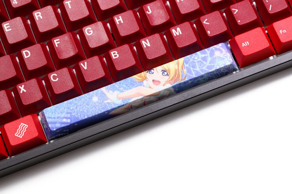 Allover dye subbed Keycap Novelty 6.25u spacebar pbt for keyboard EliAyase Saber Allover dye subbed Keycap Novelty 6.25u spacebar pbt for keyboard EliAyase Saber