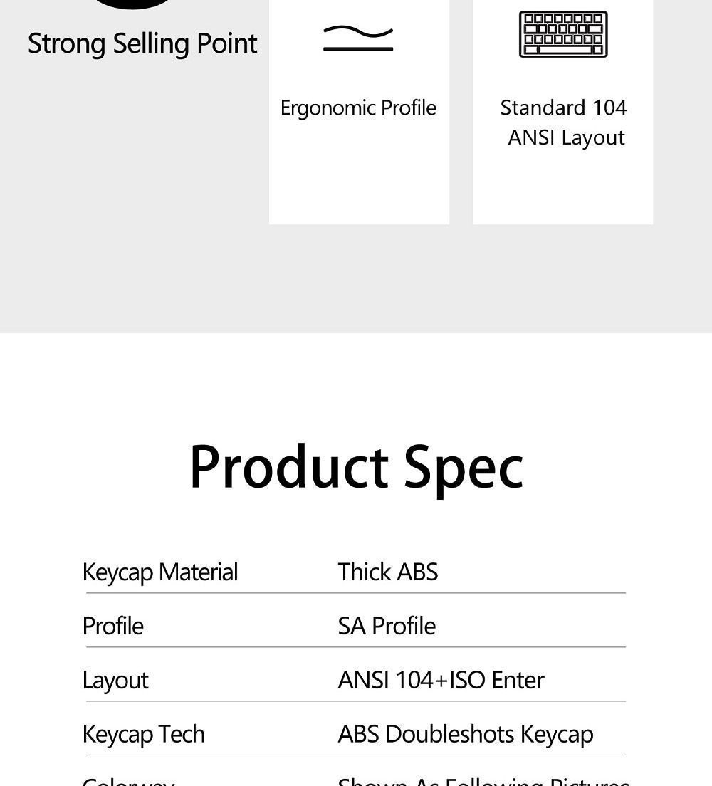 SA Profile ABS doubleshot keycap for mx stem keyboard 87 TKL 104 ANSI 60 Poker Black White Orange Purple Green Blue Yellow Red SA Profile ABS doubleshot keycap for mx stem keyboard 87 TKL 104 ANSI 60 Poker Black White Orange Purple Green Blue Yellow Red