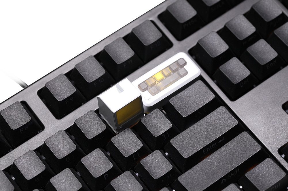Cary X F0T1 Novelty VE+C11 Keycap Aluminium PC White Black Backlit for Mechanical keyboard ESC R1 1u 2u MX Stem Retro Look Cary X F0T1 Novelty VE+C11 Keycap Aluminium PC White Black Backlit for Mechanical keyboard ESC R1 1u 2u MX Stem Retro Look