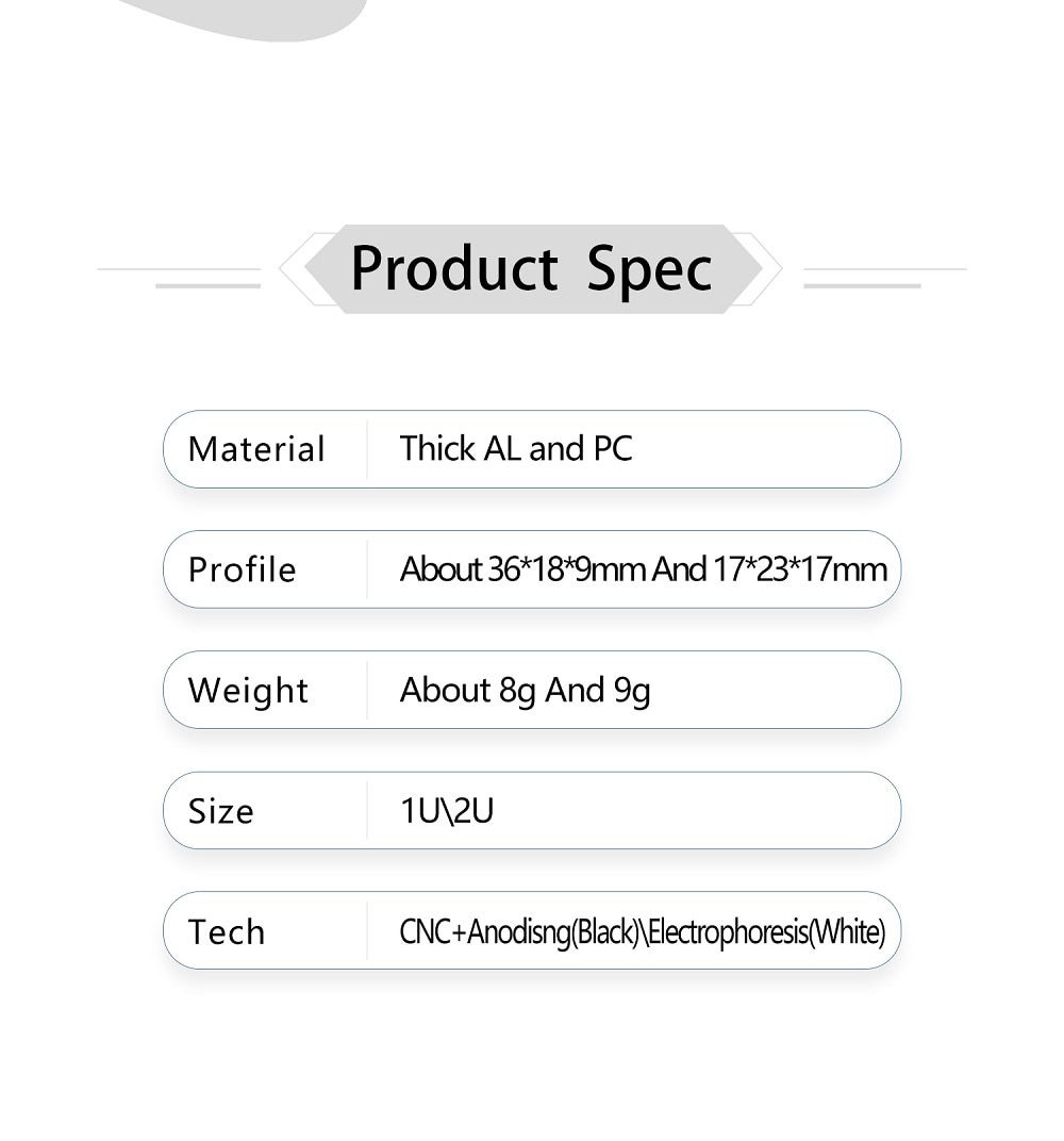 Cary X F0T1 Novelty VE+C11 Keycap Aluminium PC White Black Backlit for Mechanical keyboard ESC R1 1u 2u MX Stem Retro Look Cary X F0T1 Novelty VE+C11 Keycap Aluminium PC White Black Backlit for Mechanical keyboard ESC R1 1u 2u MX Stem Retro Look