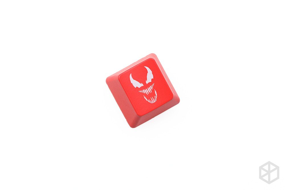 Novelty Shine Through Keycaps ABS Etched, Shine-Through venom superhero black red custom mechanical keyboard esc r4 Novelty Shine Through Keycaps ABS Etched, Shine-Through venom superhero black red custom mechanical keyboard esc r4