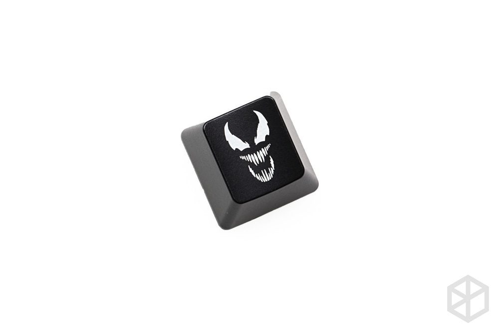 Novelty Shine Through Keycaps ABS Etched, Shine-Through venom superhero black red custom mechanical keyboard esc r4 Novelty Shine Through Keycaps ABS Etched, Shine-Through venom superhero black red custom mechanical keyboard esc r4