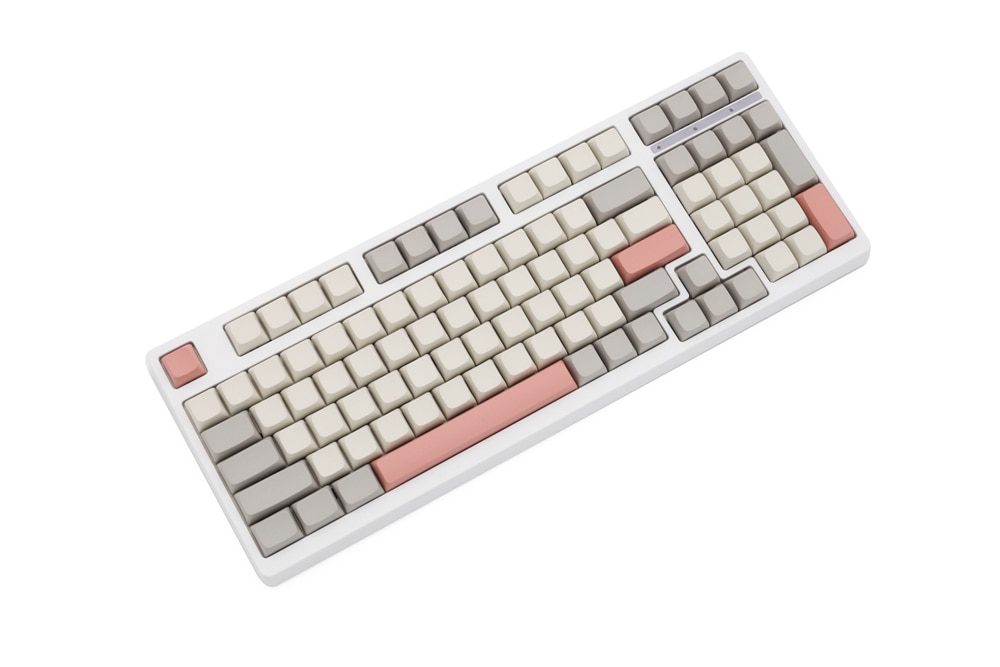 XDA V2 9009 Beige Grey Blank Set thick PBT for keyboard gh60 poker 87 tkl 104 ansi xd64 bm60 xd68 bm65 bm68 XDA V2 9009 Beige Grey Blank Set thick PBT for keyboard gh60 poker 87 tkl 104 ansi xd64 bm60 xd68 bm65 bm68