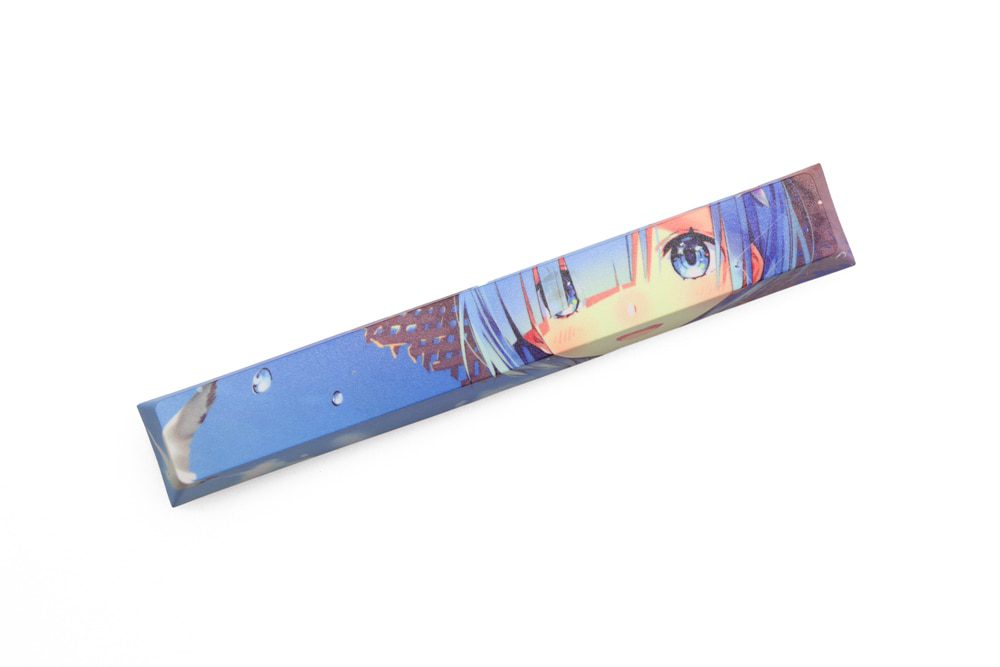 Allover dye subbed Keycap Novelty 6.25u spacebar pbt for keyboard Megumi Kato Rem Yuuki Asuna Allover dye subbed Keycap Novelty 6.25u spacebar pbt for keyboard Megumi Kato Rem Yuuki Asuna