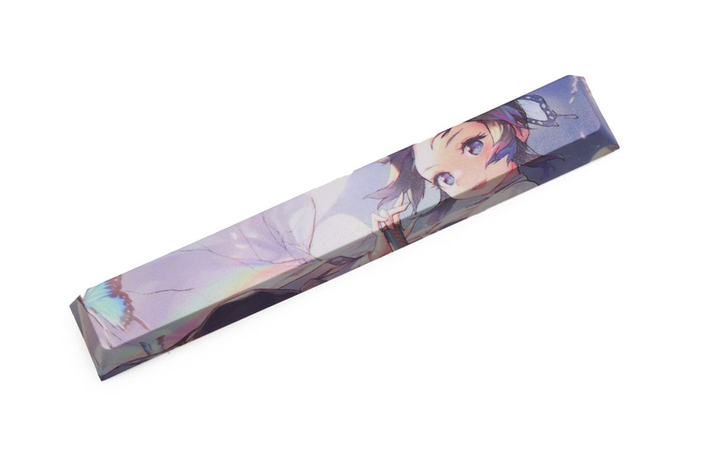 Allover dye subbed Keycap Novelty 6.25u spacebar pbt for custom mechanical keyboard Demon Slayer Kamado Tanjirou Nezuko Allover dye subbed Keycap Novelty 6.25u spacebar pbt for custom mechanical keyboard Demon Slayer Kamado Tanjirou Nezuko