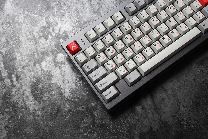 kprepublic 139 Arabic language root font  letter Cherry profile Dye Sub Keycap PBT for gh60 xd60 xd84 cospad tada68 87 104 fc660