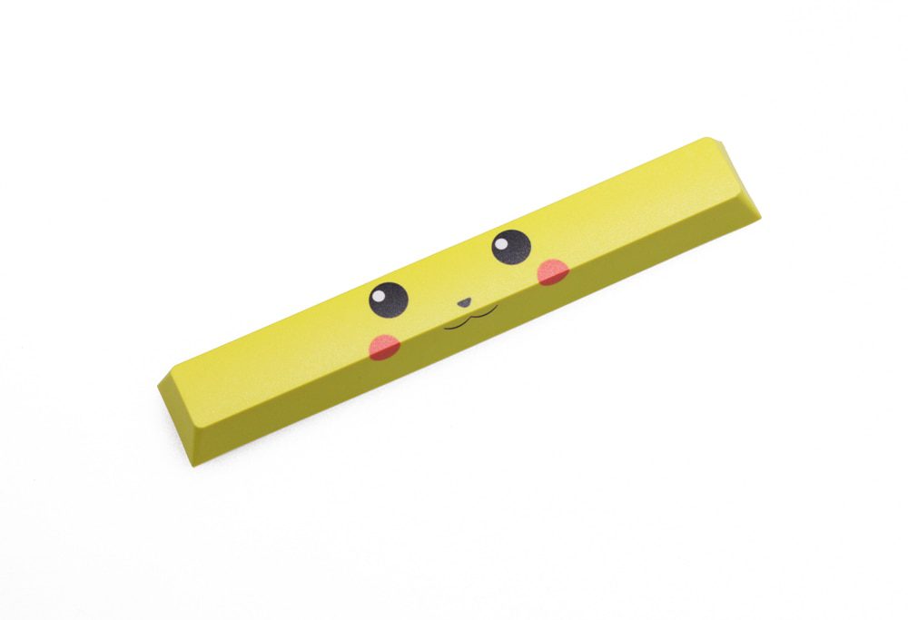 Allover dye subbed Keycap Novelty 6.25u spacebar pbt for keyboard Halkara Azusa Aizawa Rimuru shinonome nano Hakase PikaPika Allover dye subbed Keycap Novelty 6.25u spacebar pbt for keyboard Halkara Azusa Aizawa Rimuru shinonome nano Hakase PikaPika