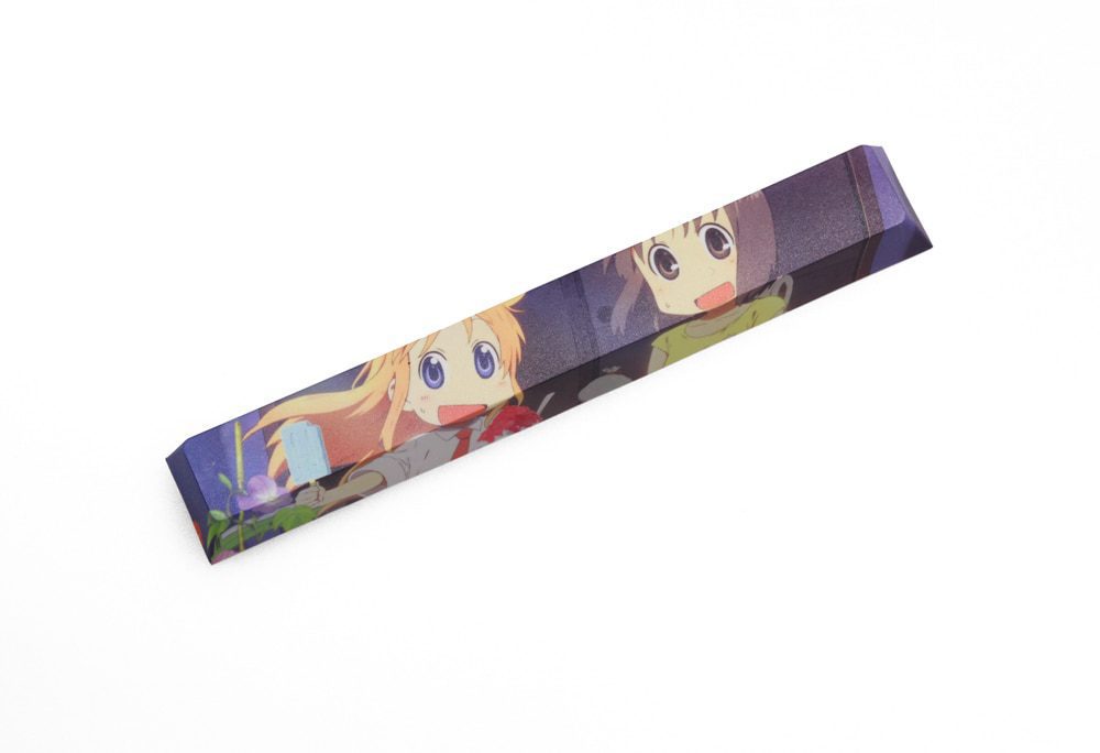 Allover dye subbed Keycap Novelty 6.25u spacebar pbt for keyboard Halkara Azusa Aizawa Rimuru shinonome nano Hakase PikaPika Allover dye subbed Keycap Novelty 6.25u spacebar pbt for keyboard Halkara Azusa Aizawa Rimuru shinonome nano Hakase PikaPika