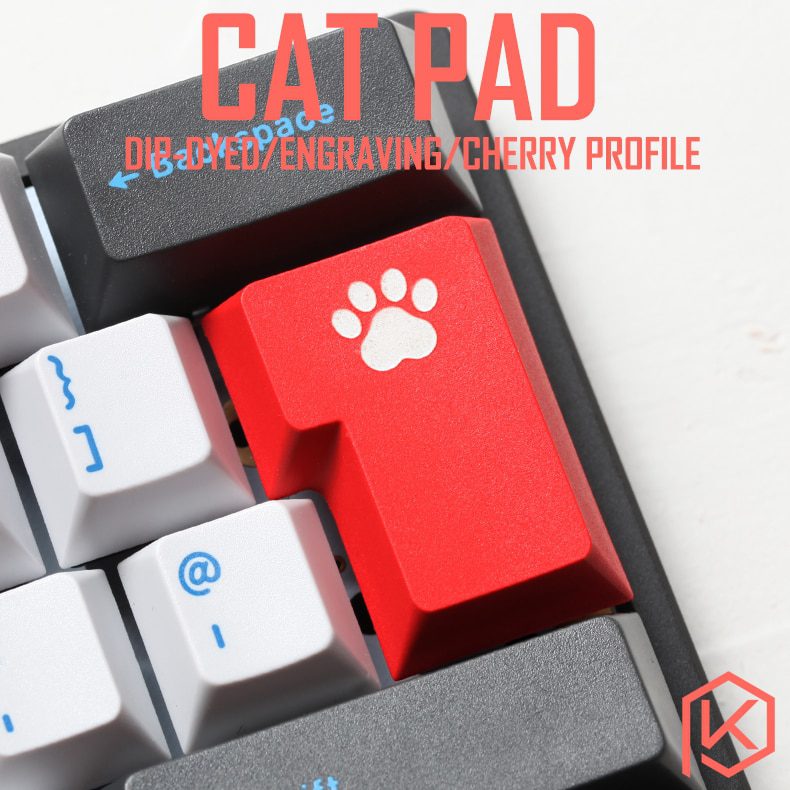 Novelty cherry profile dip dye sculpture pbt keycap for mechanical keyboard laser etched legend cat pad iso enter black red blue Novelty cherry profile dip dye sculpture pbt keycap for mechanical keyboard laser etched legend cat pad iso enter black red blue