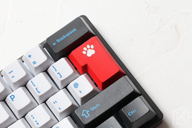 Novelty cherry profile dip dye sculpture pbt keycap for mechanical keyboard laser etched legend cat pad iso enter black red blue Novelty cherry profile dip dye sculpture pbt keycap for mechanical keyboard laser etched legend cat pad iso enter black red blue