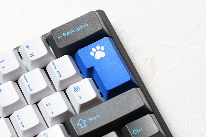 Novelty cherry profile dip dye sculpture pbt keycap for mechanical keyboard laser etched legend cat pad iso enter black red blue Novelty cherry profile dip dye sculpture pbt keycap for mechanical keyboard laser etched legend cat pad iso enter black red blue