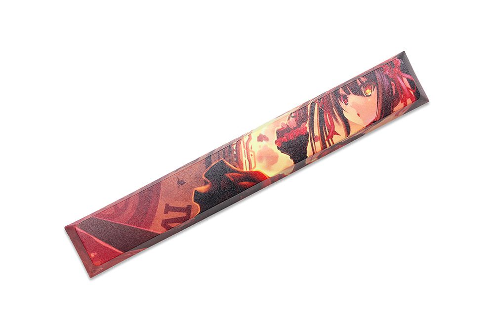 Allover dye subbed Keycap Novelty 6.25u spacebar pbt for keyboard Makise Kurisu Korosensei Emilia Kafuu Chino Tokisaki Kurumi Allover dye subbed Keycap Novelty 6.25u spacebar pbt for keyboard Makise Kurisu Korosensei Emilia Kafuu Chino Tokisaki Kurumi