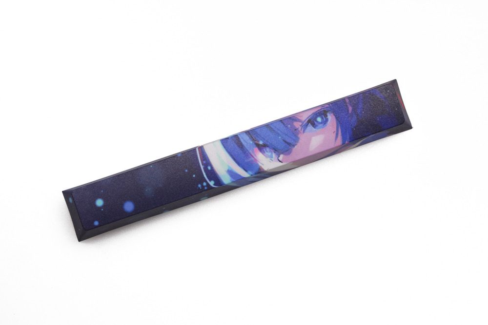 Allover dye subbed Keycap Novelty 6.25u spacebar pbt for keyboard KannaKamui Rem Tachibana Kanade Yuuki Asuna Tohsaka Rin Allover dye subbed Keycap Novelty 6.25u spacebar pbt for keyboard KannaKamui Rem Tachibana Kanade Yuuki Asuna Tohsaka Rin