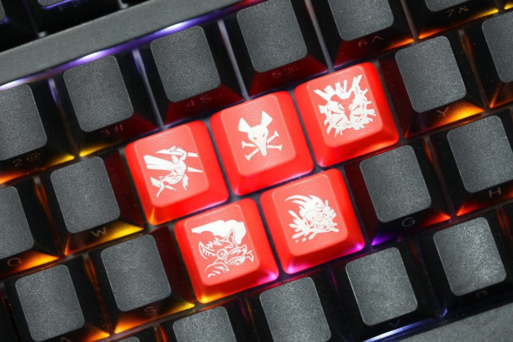 Novelty Shine Through Keycaps ABS Etched, Shine-Through lol black red r2 hero skill Zyra Twitch Kalista Kog Maw Novelty Shine Through Keycaps ABS Etched, Shine-Through lol black red r2 hero skill Zyra Twitch Kalista Kog Maw