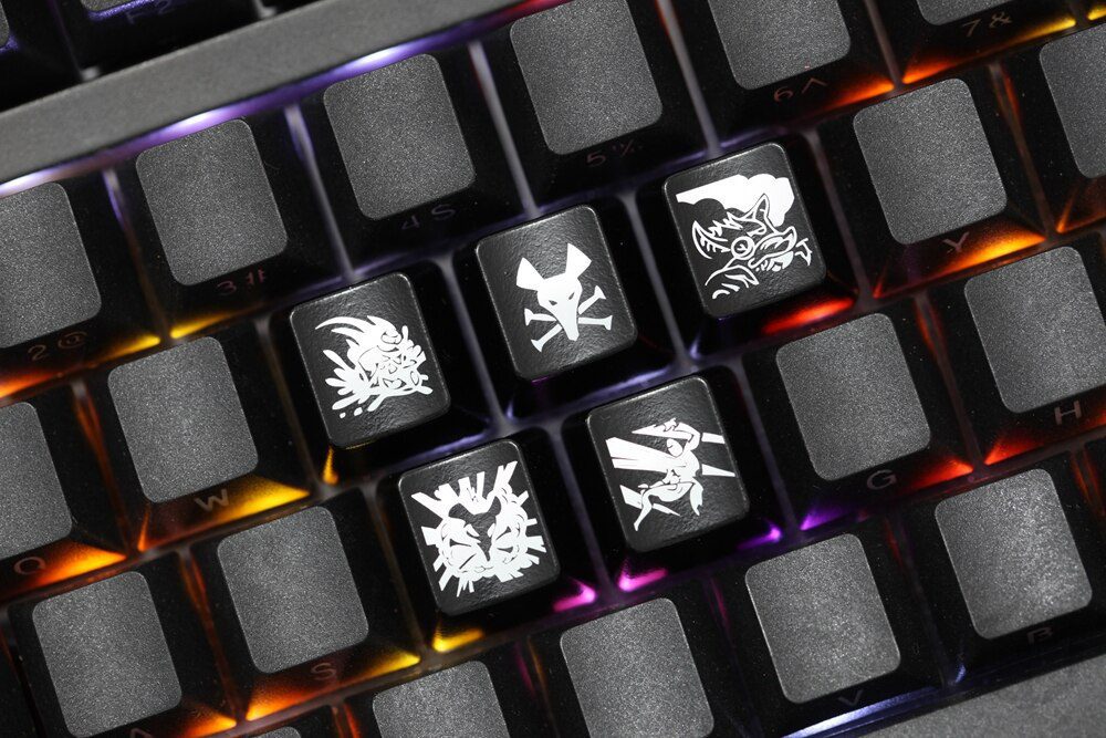Novelty Shine Through Keycaps ABS Etched, Shine-Through lol black red r2 hero skill Zyra Twitch Kalista Kog Maw Novelty Shine Through Keycaps ABS Etched, Shine-Through lol black red r2 hero skill Zyra Twitch Kalista Kog Maw