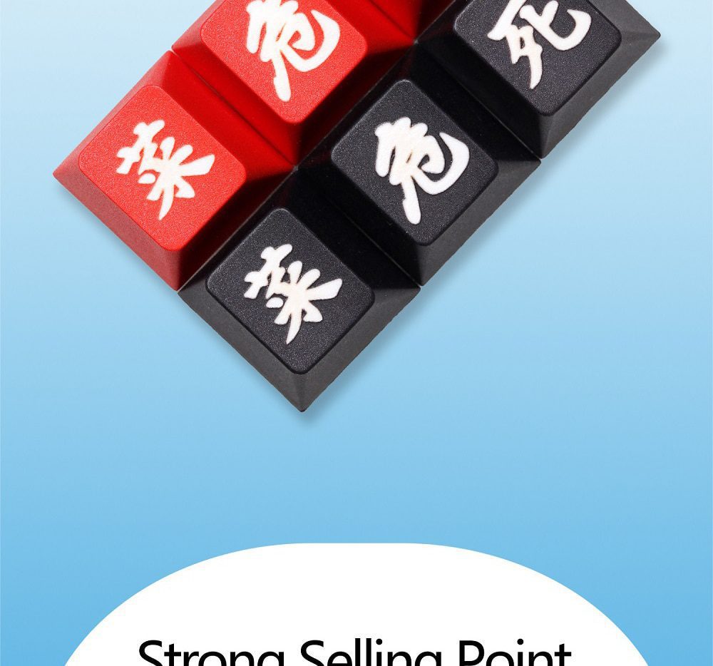 Novelty PC Danger Suck Death Cherry profile dip dye Laser pbt keycap for keyboard ESC r1 1x Red Black Yellow Novelty PC Danger Suck Death Cherry profile dip dye Laser pbt keycap for keyboard ESC r1 1x Red Black Yellow