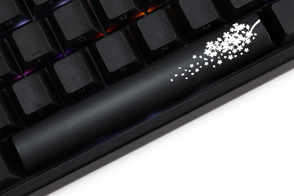 Novelty Shine Through spacebar Keycaps ABS Etched black red custom mechanical keyboards light Janpan style type Japanese Sakura Novelty Shine Through spacebar Keycaps ABS Etched black red custom mechanical keyboards light Janpan style type Japanese Sakura