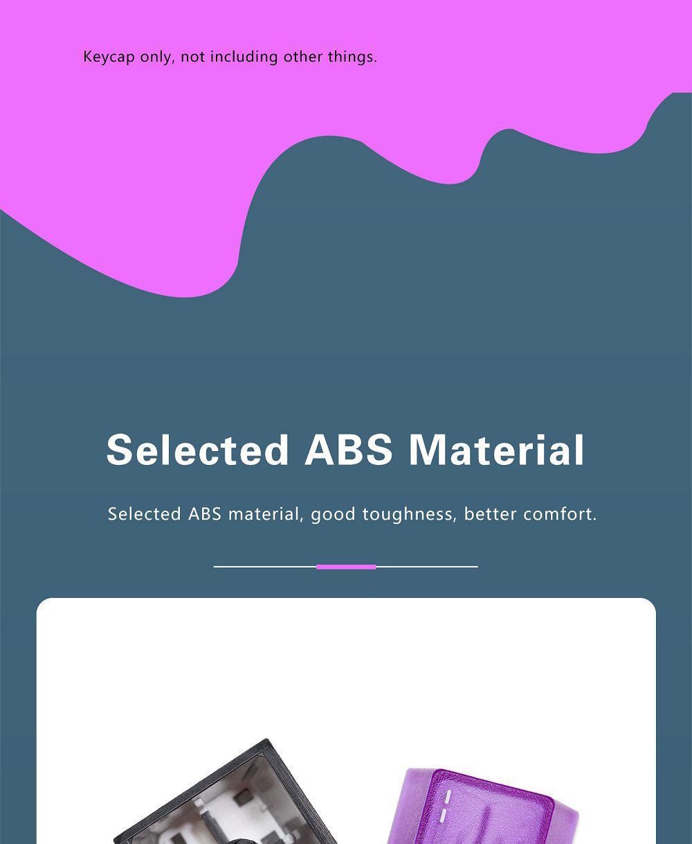 Taihao Purple Boom Translucent Cubic ABS Type Doubleshot Keycap for mechanical keyboard color of Purple Red Colorway All in One Taihao Purple Boom Translucent Cubic ABS Type Doubleshot Keycap for mechanical keyboard color of Purple Red Colorway All in One