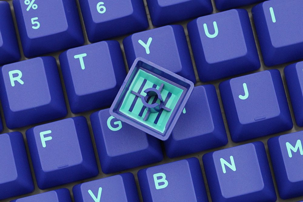 Domikey hhkb abs doubleshot keycap set cyber p hhkb profile for topre stem mechanical keyboard HHKB Professional pro 2 bt punk