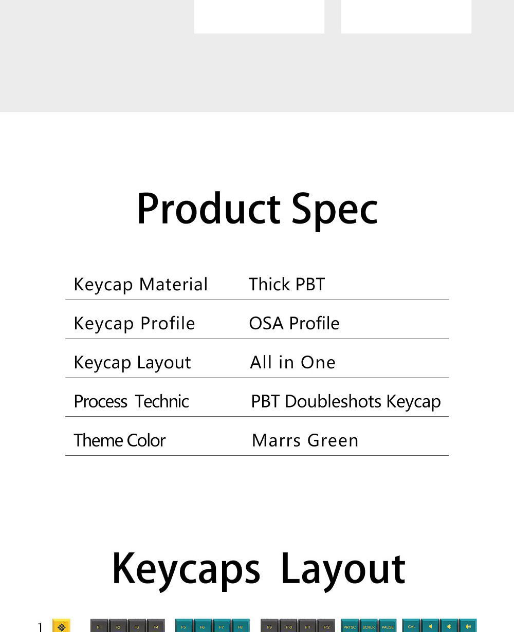 WM OSA Profile Marrs Green PBT doubleshot keycap for mx stem keyboard all in One 60 87 104 tkl ansi bm60 bm65 bm68 xd64 xd68 WM OSA Profile Marrs Green PBT doubleshot keycap for mx stem keyboard all in One 60 87 104 tkl ansi bm60 bm65 bm68 xd64 xd68