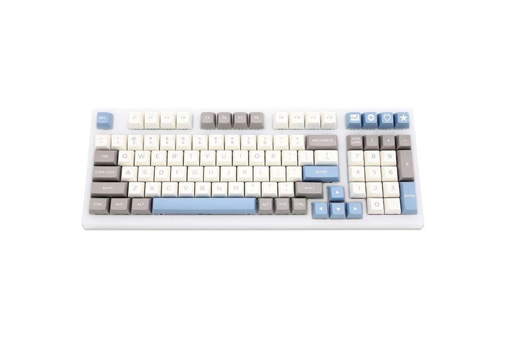 WM OSA Profile Elegant Grey PBT doubleshot keycap for mx stem keyboard all in One 60 87 104 tkl ansi bm60 bm65 bm68 xd64 xd68 WM OSA Profile Elegant Grey PBT doubleshot keycap for mx stem keyboard all in One 60 87 104 tkl ansi bm60 bm65 bm68 xd64 xd68