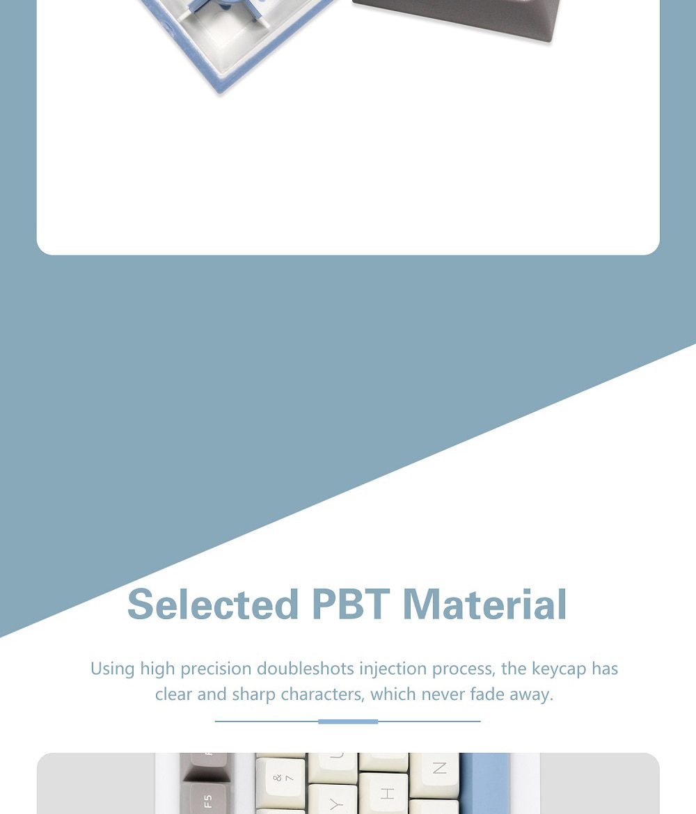 WM OSA Profile Elegant Grey PBT doubleshot keycap for mx stem keyboard all in One 60 87 104 tkl ansi bm60 bm65 bm68 xd64 xd68 WM OSA Profile Elegant Grey PBT doubleshot keycap for mx stem keyboard all in One 60 87 104 tkl ansi bm60 bm65 bm68 xd64 xd68
