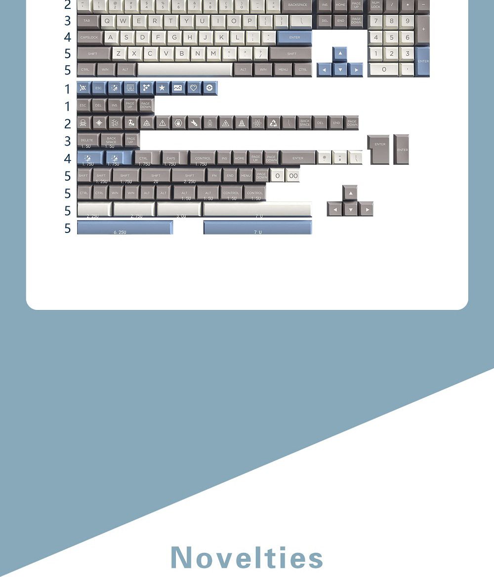 WM OSA Profile Elegant Grey PBT doubleshot keycap for mx stem keyboard all in One 60 87 104 tkl ansi bm60 bm65 bm68 xd64 xd68 WM OSA Profile Elegant Grey PBT doubleshot keycap for mx stem keyboard all in One 60 87 104 tkl ansi bm60 bm65 bm68 xd64 xd68