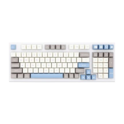 WM OSA Profile Elegant Grey PBT doubleshot keycap for mx stem keyboard all in One 60 87 104 tkl ansi bm60 bm65 bm68 xd64 xd68