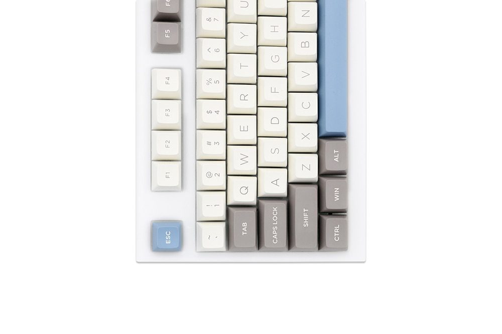WM OSA Profile Elegant Grey PBT doubleshot keycap for mx stem keyboard all in One 60 87 104 tkl ansi bm60 bm65 bm68 xd64 xd68 WM OSA Profile Elegant Grey PBT doubleshot keycap for mx stem keyboard all in One 60 87 104 tkl ansi bm60 bm65 bm68 xd64 xd68