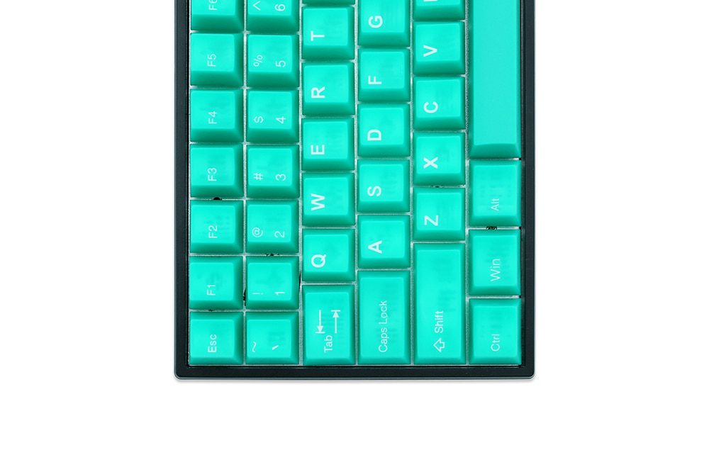 Taihao Haunted Jelly Jade ABS Doubleshot Keycap Translucent Cubic for mechanical keyboard color of Green Colorway Taihao Haunted Jelly Jade ABS Doubleshot Keycap Translucent Cubic for mechanical keyboard color of Green Colorway