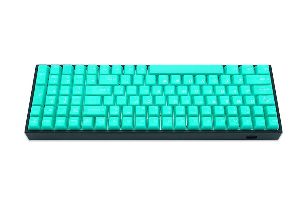 Taihao Haunted Jelly Jade ABS Doubleshot Keycap Translucent Cubic for mechanical keyboard color of Green Colorway Taihao Haunted Jelly Jade ABS Doubleshot Keycap Translucent Cubic for mechanical keyboard color of Green Colorway