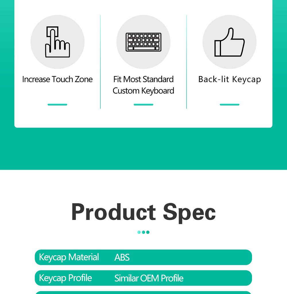 Taihao Haunted Jelly Jade ABS Doubleshot Keycap Translucent Cubic for mechanical keyboard color of Green Colorway Taihao Haunted Jelly Jade ABS Doubleshot Keycap Translucent Cubic for mechanical keyboard color of Green Colorway