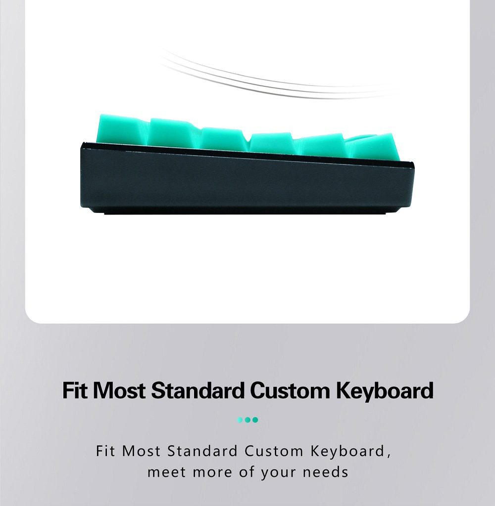 Taihao Haunted Jelly Jade ABS Doubleshot Keycap Translucent Cubic for mechanical keyboard color of Green Colorway Taihao Haunted Jelly Jade ABS Doubleshot Keycap Translucent Cubic for mechanical keyboard color of Green Colorway