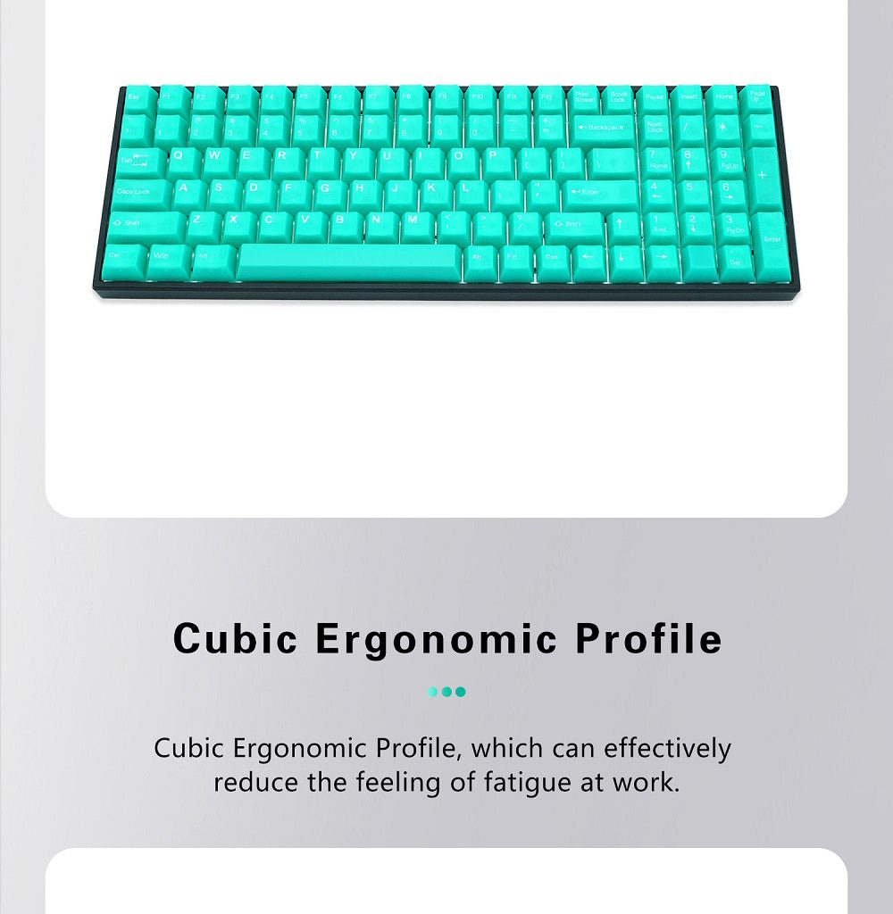 Taihao Haunted Jelly Jade ABS Doubleshot Keycap Translucent Cubic for mechanical keyboard color of Green Colorway Taihao Haunted Jelly Jade ABS Doubleshot Keycap Translucent Cubic for mechanical keyboard color of Green Colorway