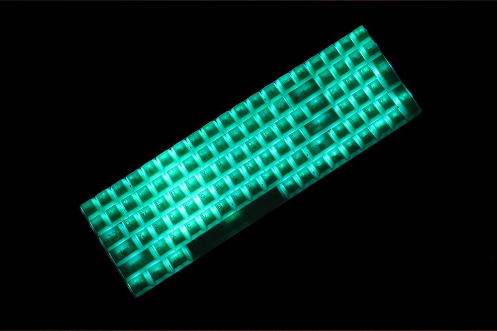 Taihao Haunted Jelly Jade ABS Doubleshot Keycap Translucent Cubic for mechanical keyboard color of Green Colorway Taihao Haunted Jelly Jade ABS Doubleshot Keycap Translucent Cubic for mechanical keyboard color of Green Colorway