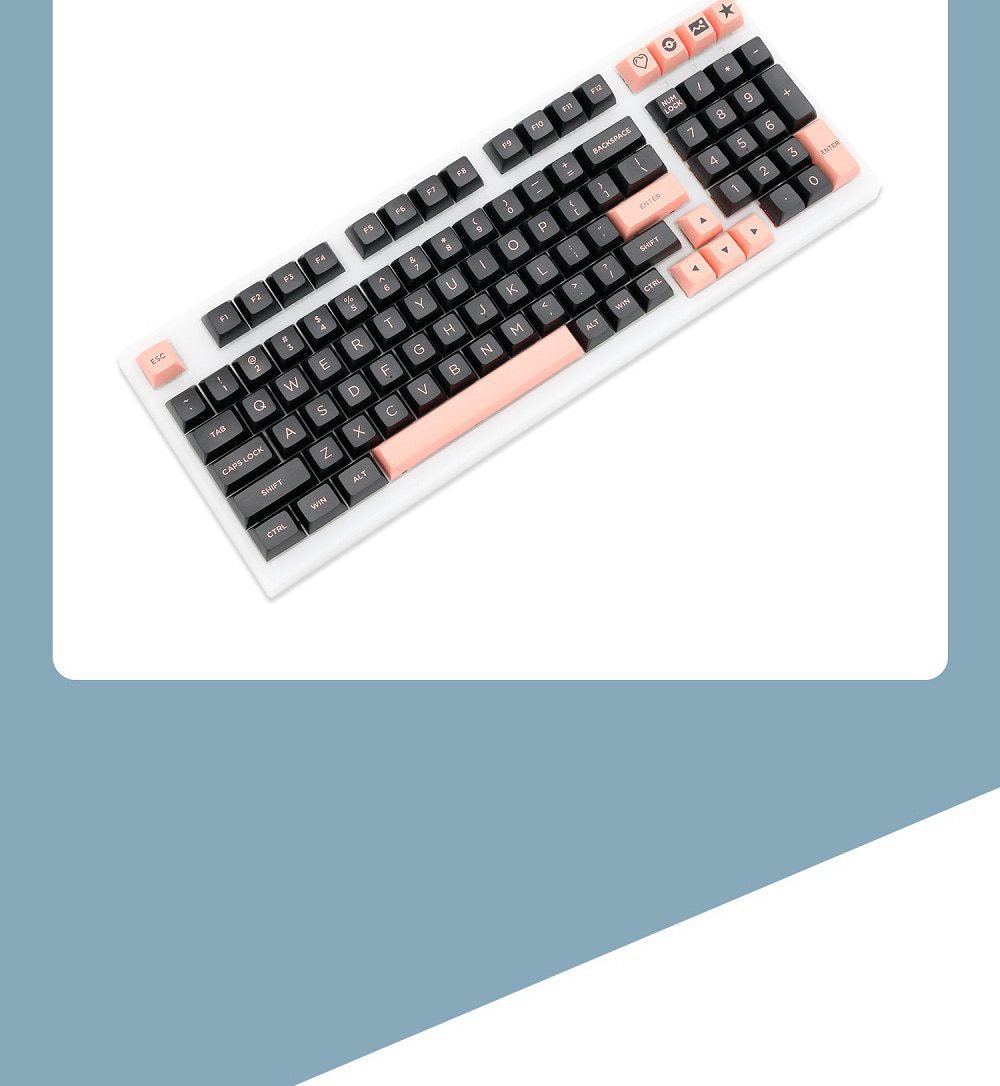 WM OSA Profile Black Pink PBT doubleshot keycap for mx stem keyboard all in One 60 87 104 tkl ansi bm60 bm65 bm68 xd64 xd68 WM OSA Profile Black Pink PBT doubleshot keycap for mx stem keyboard all in One 60 87 104 tkl ansi bm60 bm65 bm68 xd64 xd68