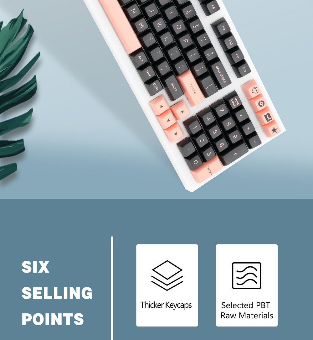 WM OSA Profile Black Pink PBT doubleshot keycap for mx stem keyboard all in One 60 87 104 tkl ansi bm60 bm65 bm68 xd64 xd68 WM OSA Profile Black Pink PBT doubleshot keycap for mx stem keyboard all in One 60 87 104 tkl ansi bm60 bm65 bm68 xd64 xd68