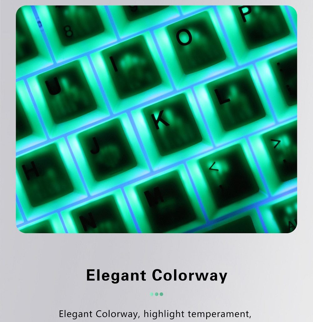 Taihao Haunted Slime Sprout ABS Doubleshot Keycap Translucent Cubic for mechanical keyboard color of Green Colorway Taihao Haunted Slime Sprout ABS Doubleshot Keycap Translucent Cubic for mechanical keyboard color of Green Colorway