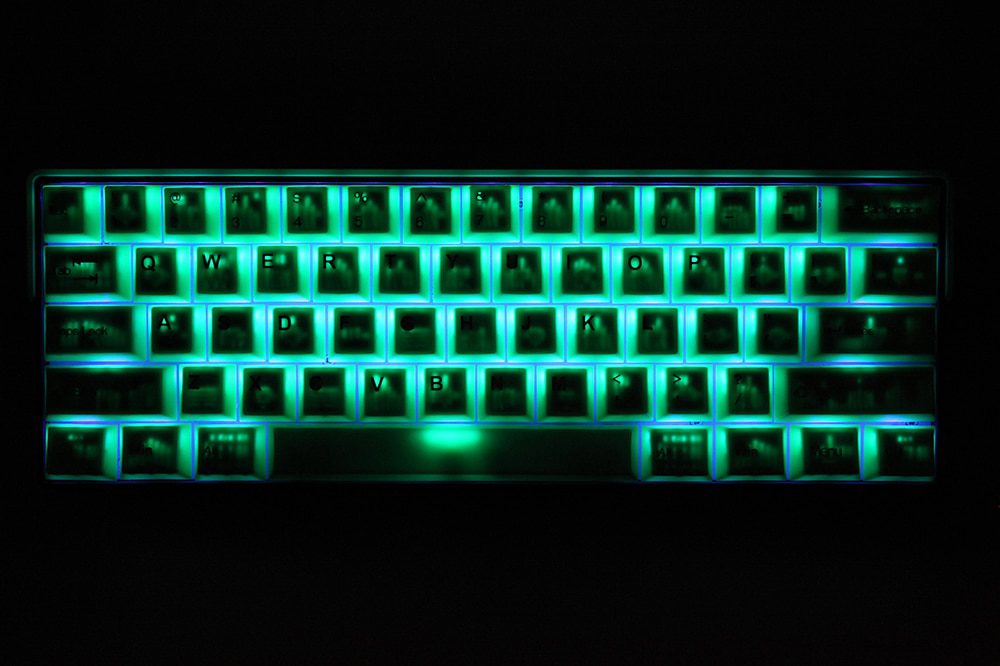 Taihao Haunted Slime Sprout ABS Doubleshot Keycap Translucent Cubic for mechanical keyboard color of Green Colorway Taihao Haunted Slime Sprout ABS Doubleshot Keycap Translucent Cubic for mechanical keyboard color of Green Colorway