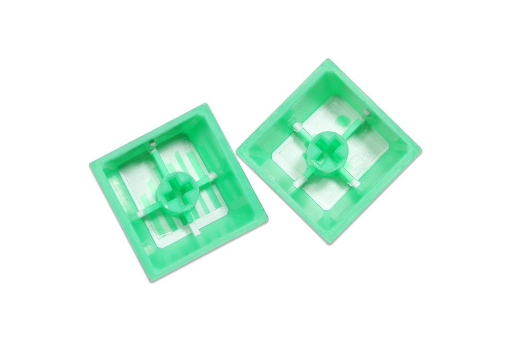 Taihao Haunted Slime Sprout ABS Doubleshot Keycap Translucent Cubic for mechanical keyboard color of Green Colorway Taihao Haunted Slime Sprout ABS Doubleshot Keycap Translucent Cubic for mechanical keyboard color of Green Colorway