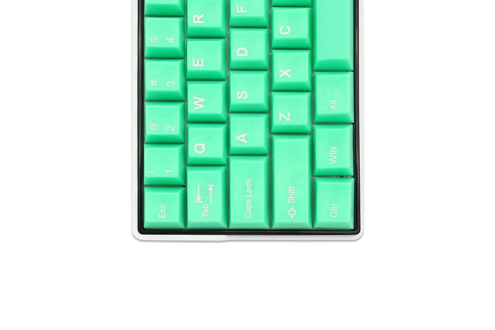 Taihao Haunted Slime Sprout ABS Doubleshot Keycap Translucent Cubic for mechanical keyboard color of Green Colorway Taihao Haunted Slime Sprout ABS Doubleshot Keycap Translucent Cubic for mechanical keyboard color of Green Colorway